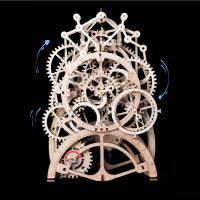 3D Holzpuzzle Pendel Uhr LK501