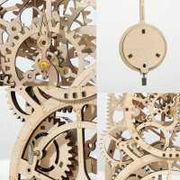 3D Holzpuzzle Pendel Uhr LK501