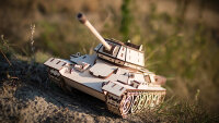 1Eco Wood Art Panzer  T-34