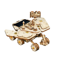 3D Holzpuzzle Space Vagabond Rover Solarbetrieben LS503
