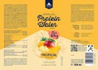 Multipower Sparkling Protein Water White Peach 12&times;500 ml | zuckerfrei | Whey &amp; EAA | MHD 28.02.2025 &uuml;berschritten