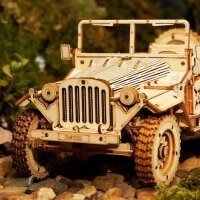 US ARMY JEEP 3D Holzpuzzle MC701